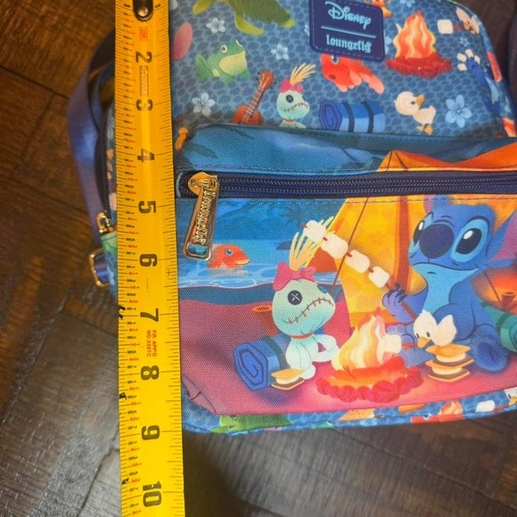Disney Loungefly Stitch Camping Cuties Mini Backpack - Picture 8 of 8